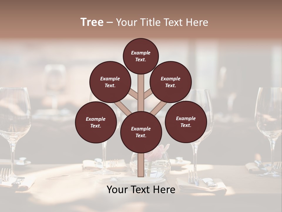 Food Luxury Silver PowerPoint Template