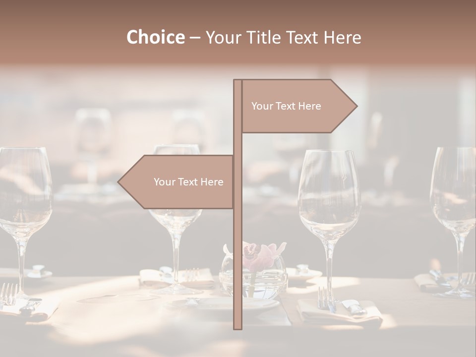 Food Luxury Silver PowerPoint Template