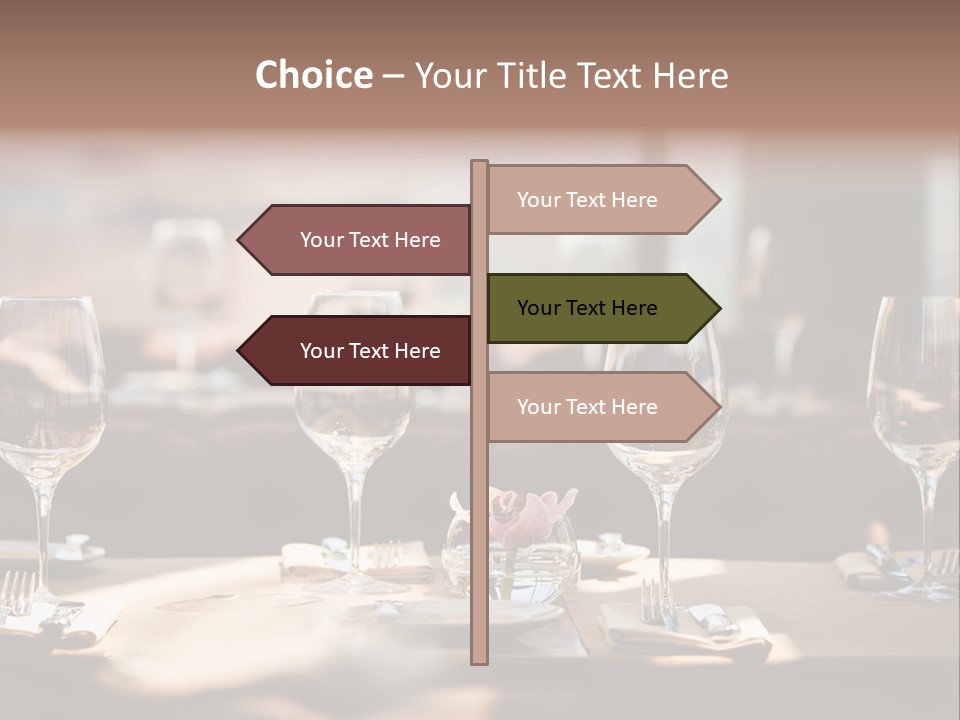 Food Luxury Silver PowerPoint Template