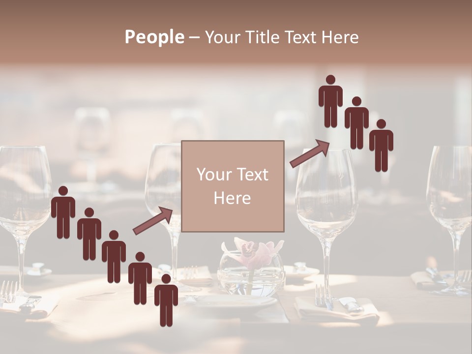 Food Luxury Silver PowerPoint Template