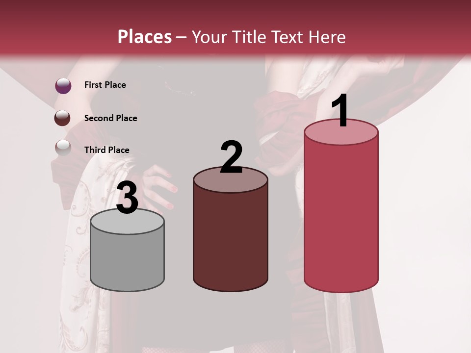 Curtain Elegance Sensuality PowerPoint Template