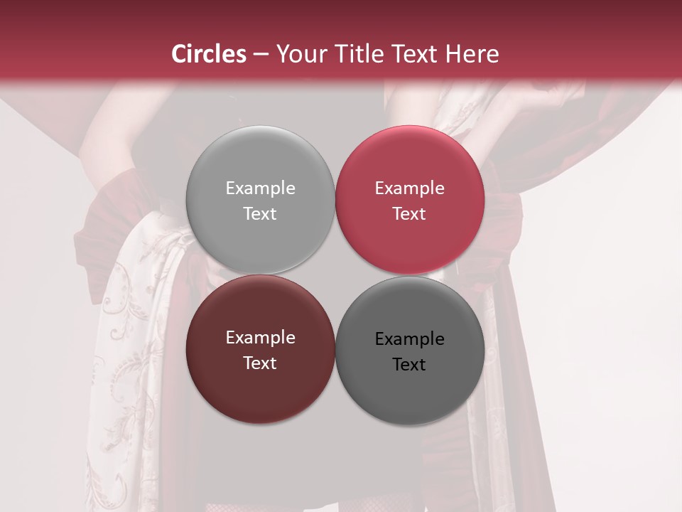 Curtain Elegance Sensuality PowerPoint Template