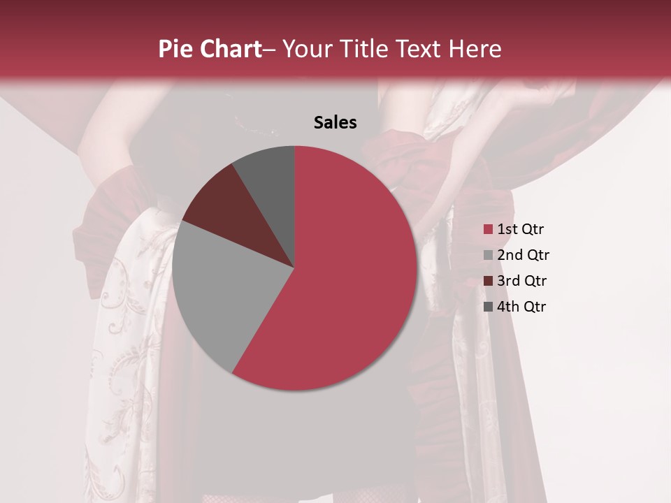 Curtain Elegance Sensuality PowerPoint Template