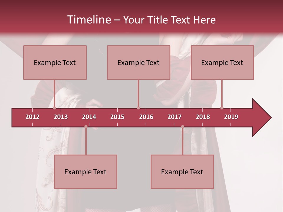Curtain Elegance Sensuality PowerPoint Template