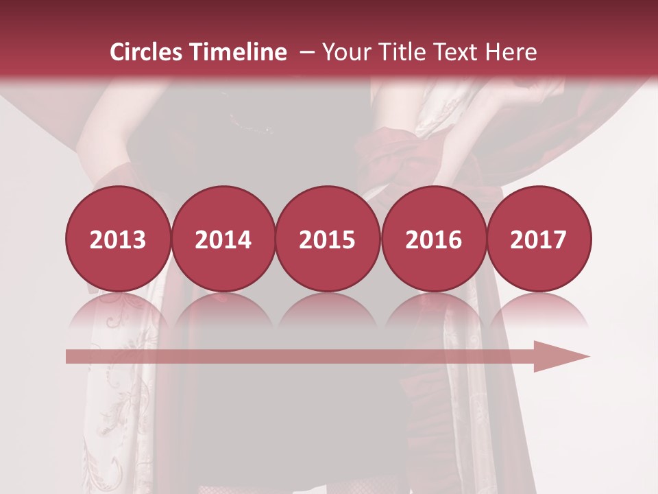 Curtain Elegance Sensuality PowerPoint Template