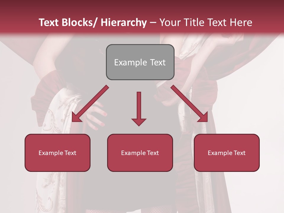 Curtain Elegance Sensuality PowerPoint Template