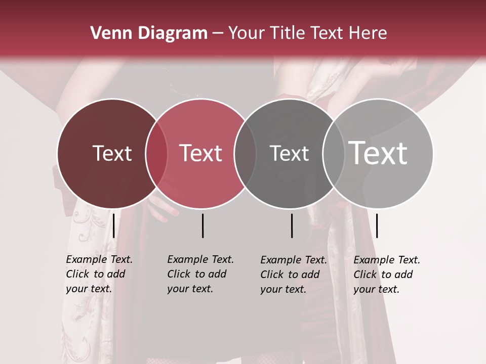 Curtain Elegance Sensuality PowerPoint Template