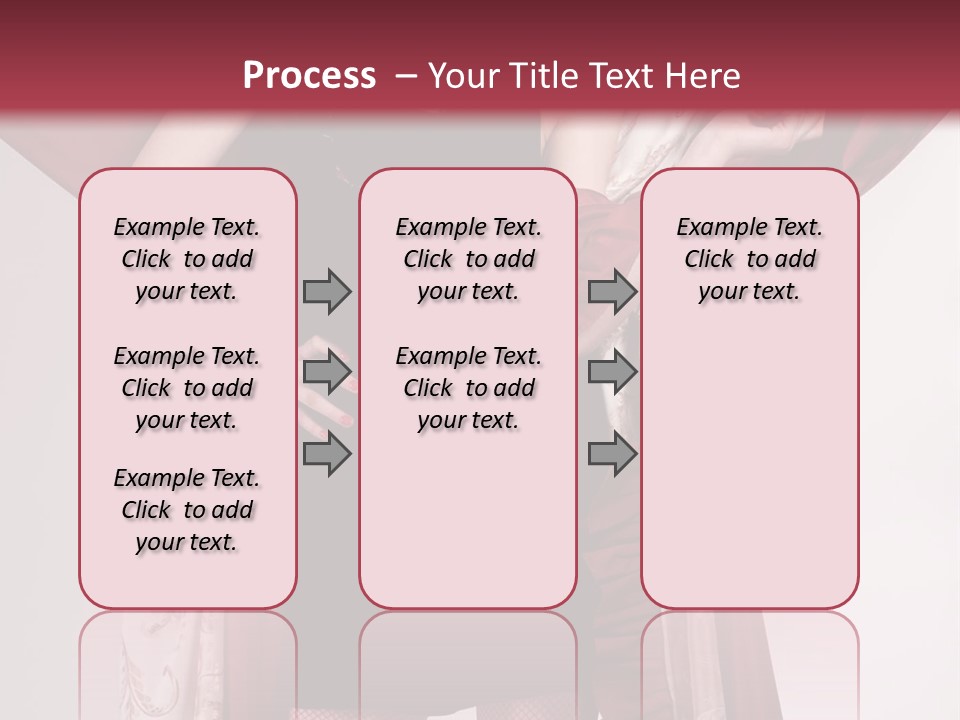 Curtain Elegance Sensuality PowerPoint Template