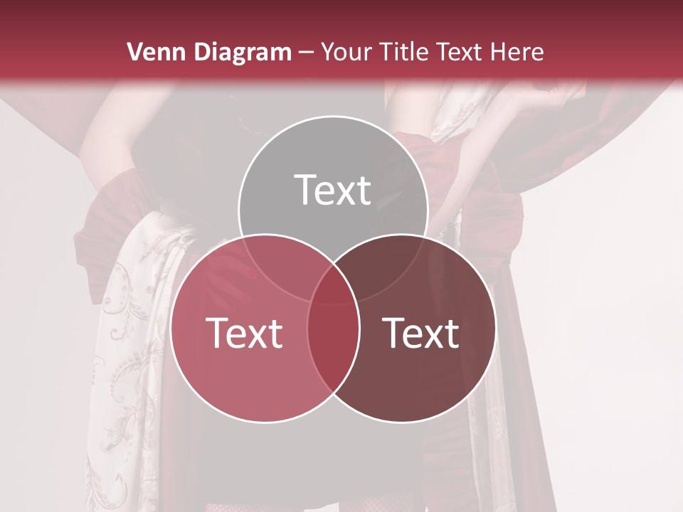 Curtain Elegance Sensuality PowerPoint Template