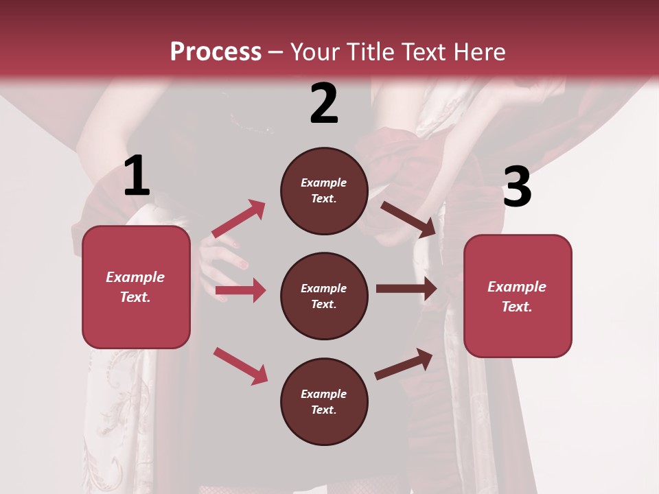 Curtain Elegance Sensuality PowerPoint Template