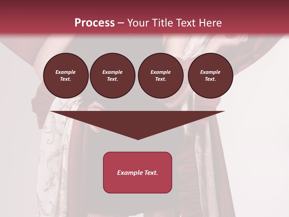 Curtain Elegance Sensuality PowerPoint Template