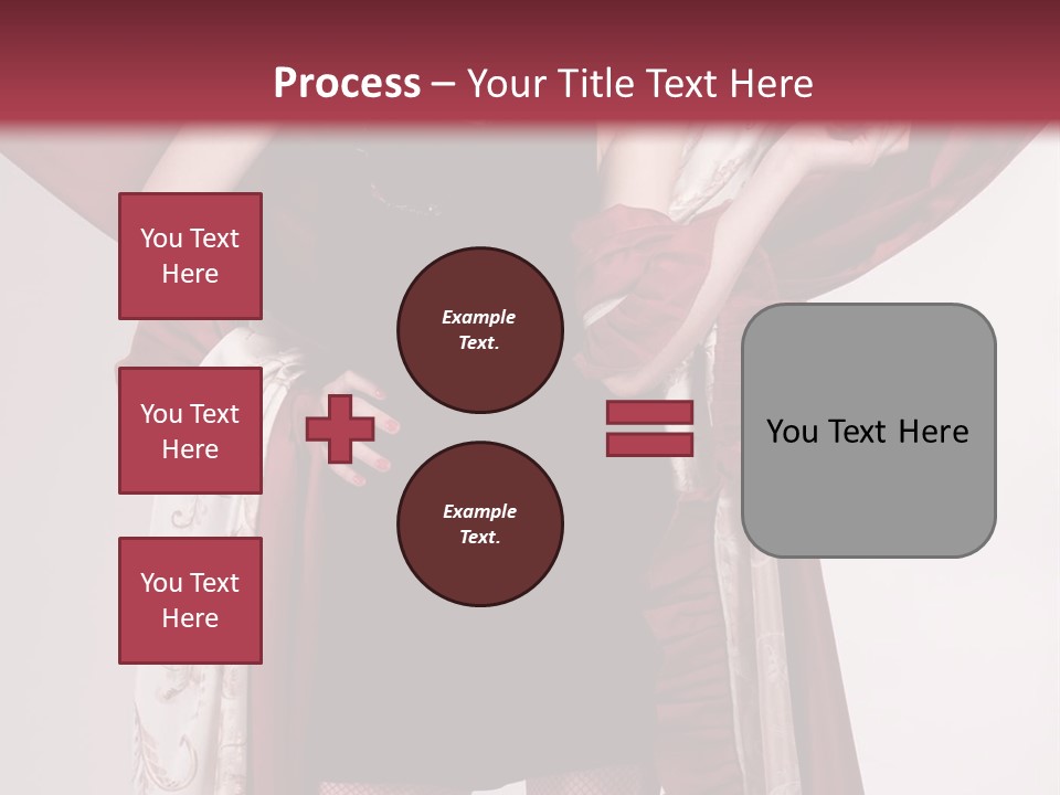 Curtain Elegance Sensuality PowerPoint Template