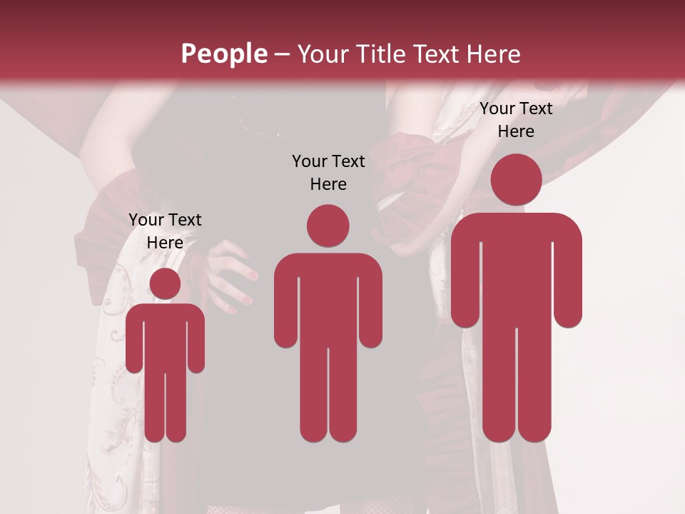 Curtain Elegance Sensuality PowerPoint Template