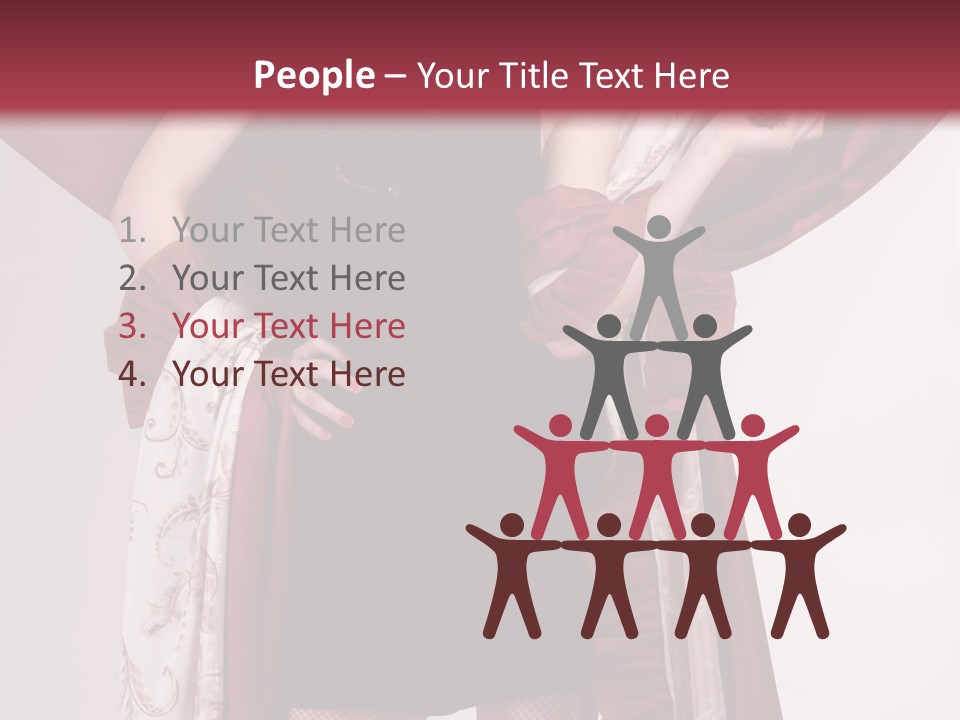 Curtain Elegance Sensuality PowerPoint Template