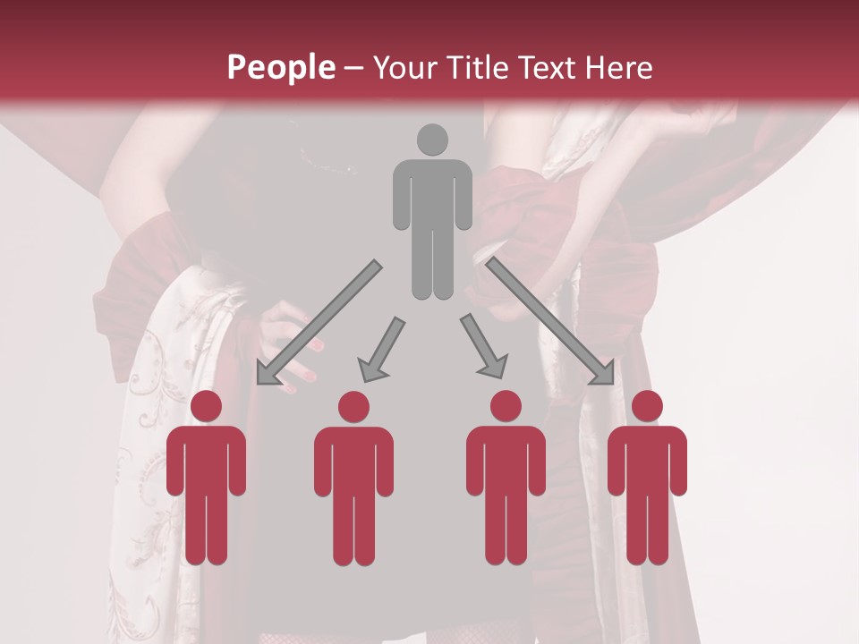 Curtain Elegance Sensuality PowerPoint Template