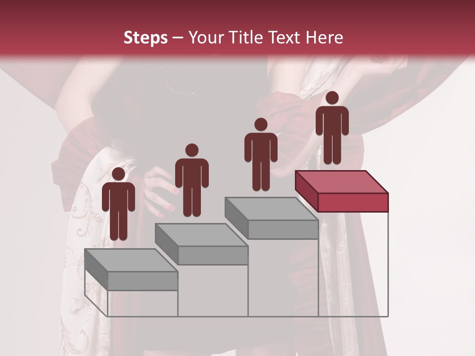 Curtain Elegance Sensuality PowerPoint Template