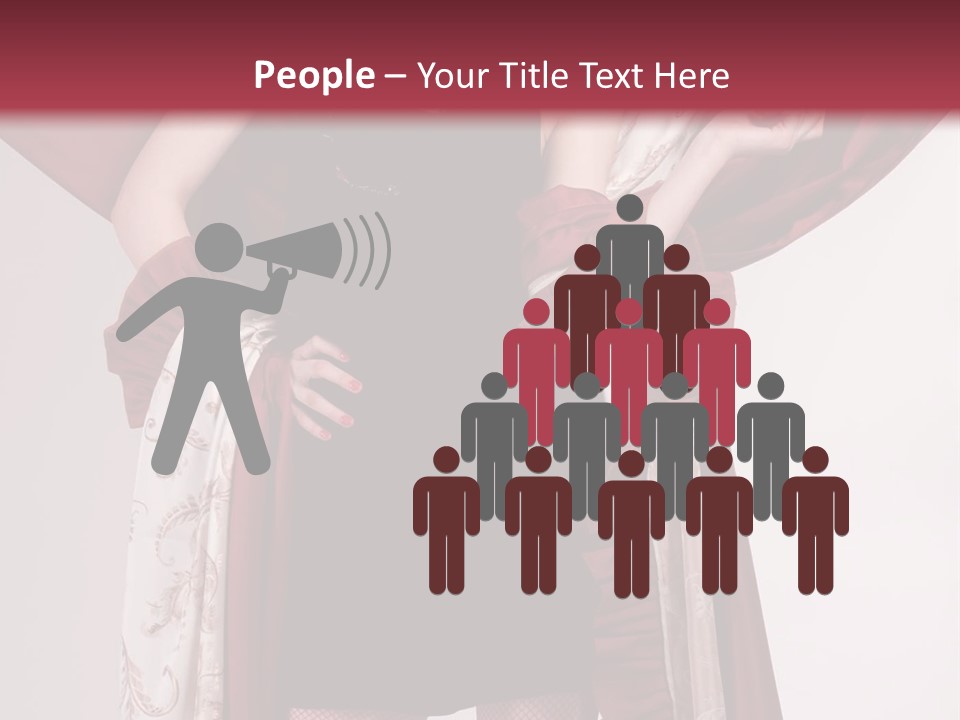 Curtain Elegance Sensuality PowerPoint Template