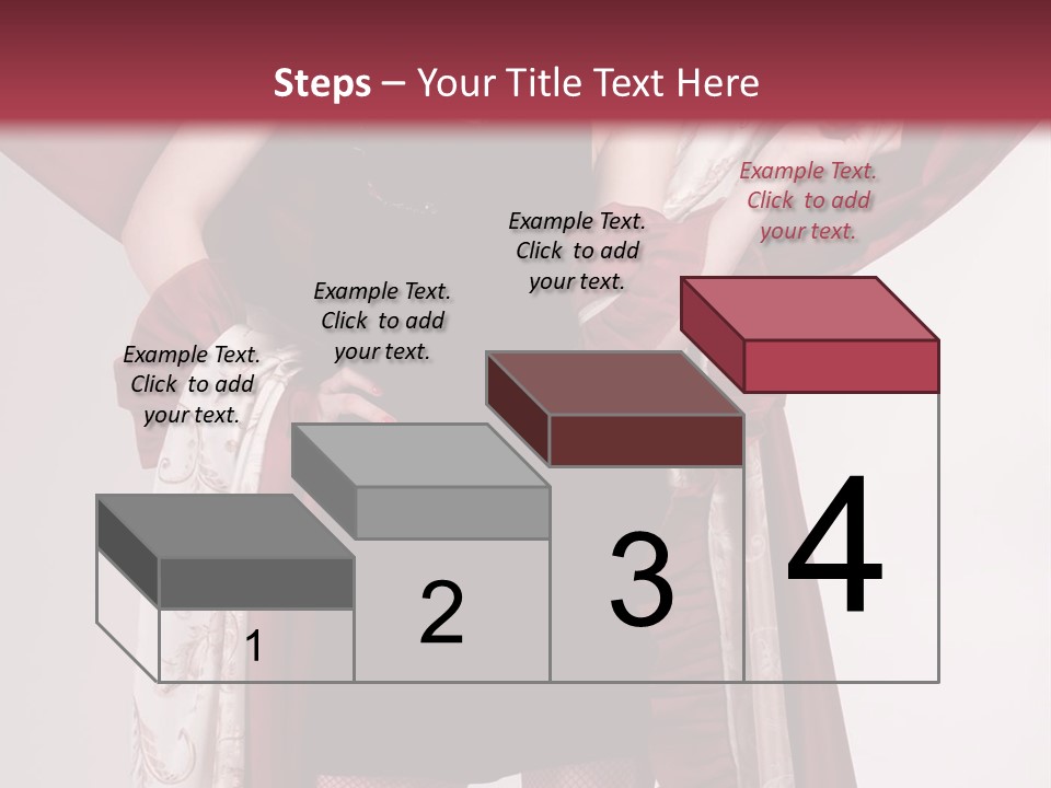 Curtain Elegance Sensuality PowerPoint Template