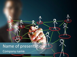 Connect Team Support PowerPoint Template
