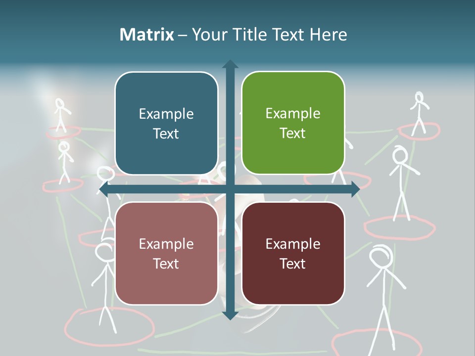 Connect Team Support PowerPoint Template