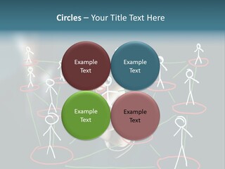 Connect Team Support PowerPoint Template