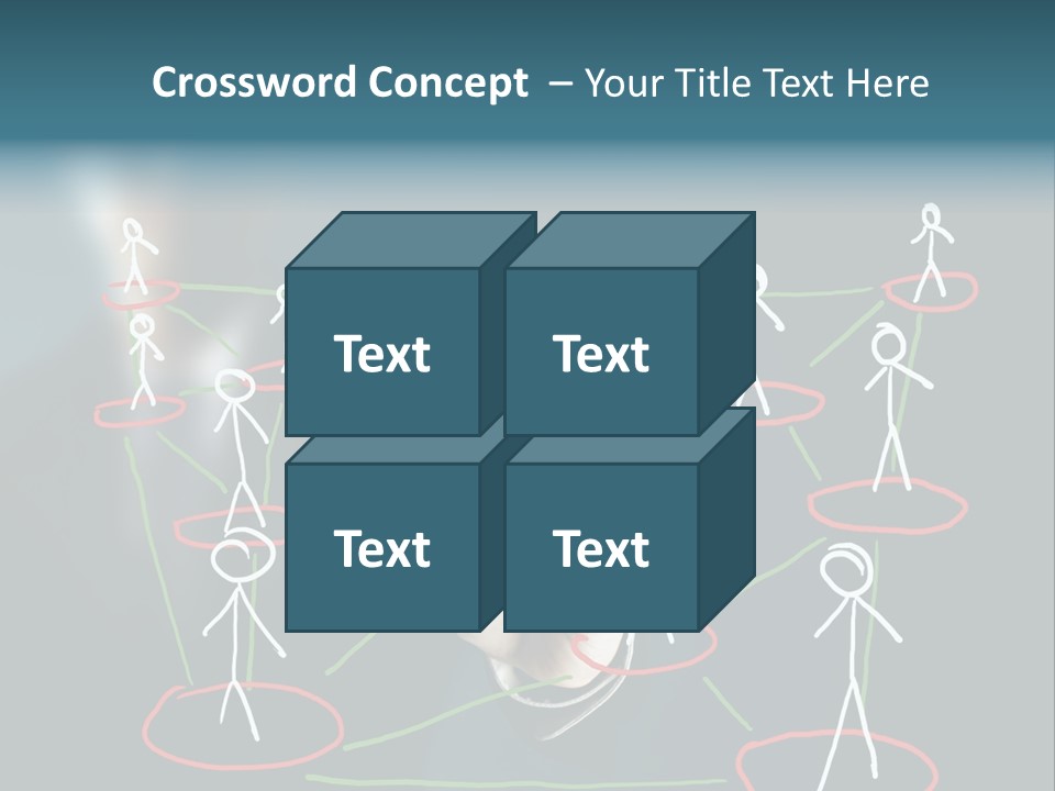 Connect Team Support PowerPoint Template