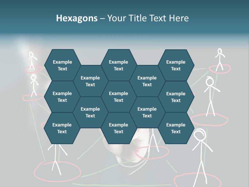 Connect Team Support PowerPoint Template