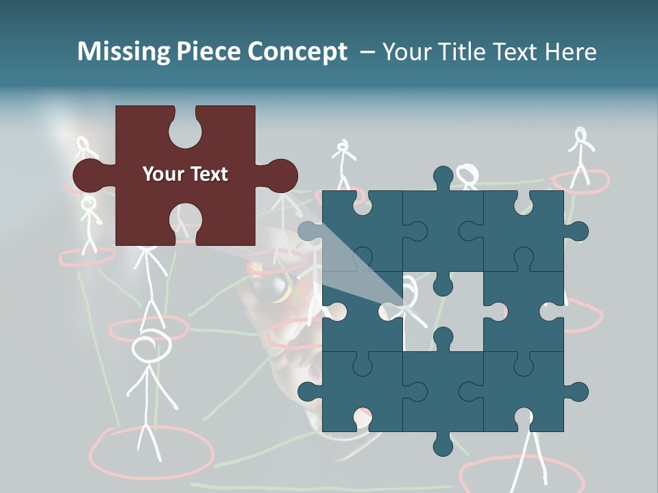 Connect Team Support PowerPoint Template