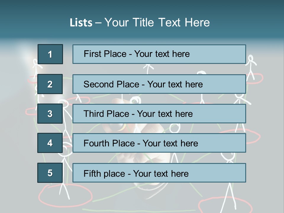 Connect Team Support PowerPoint Template