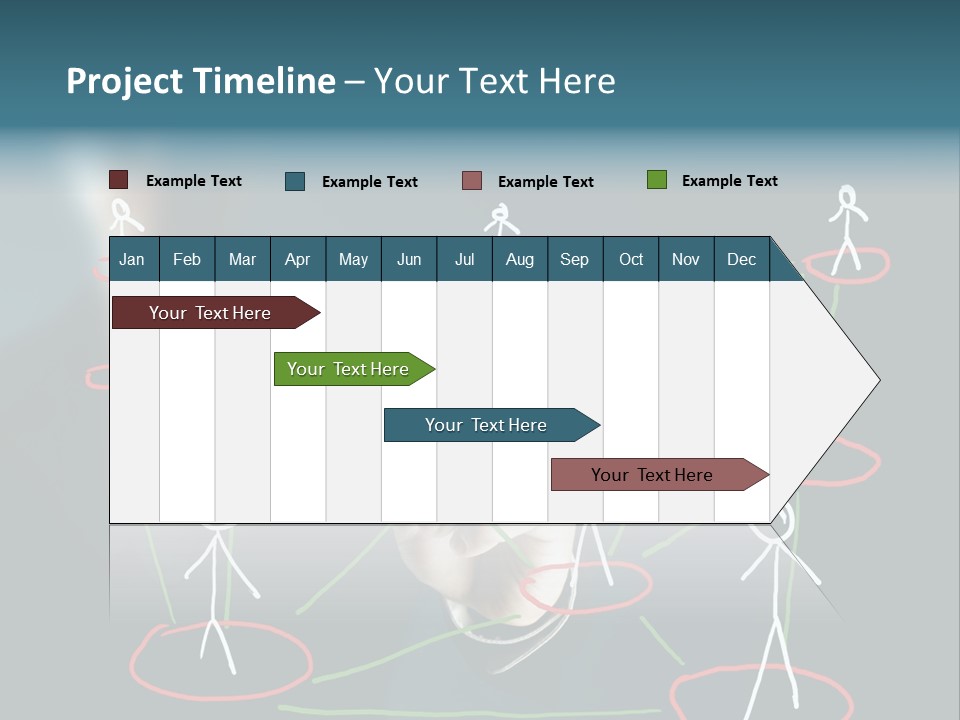 Connect Team Support PowerPoint Template