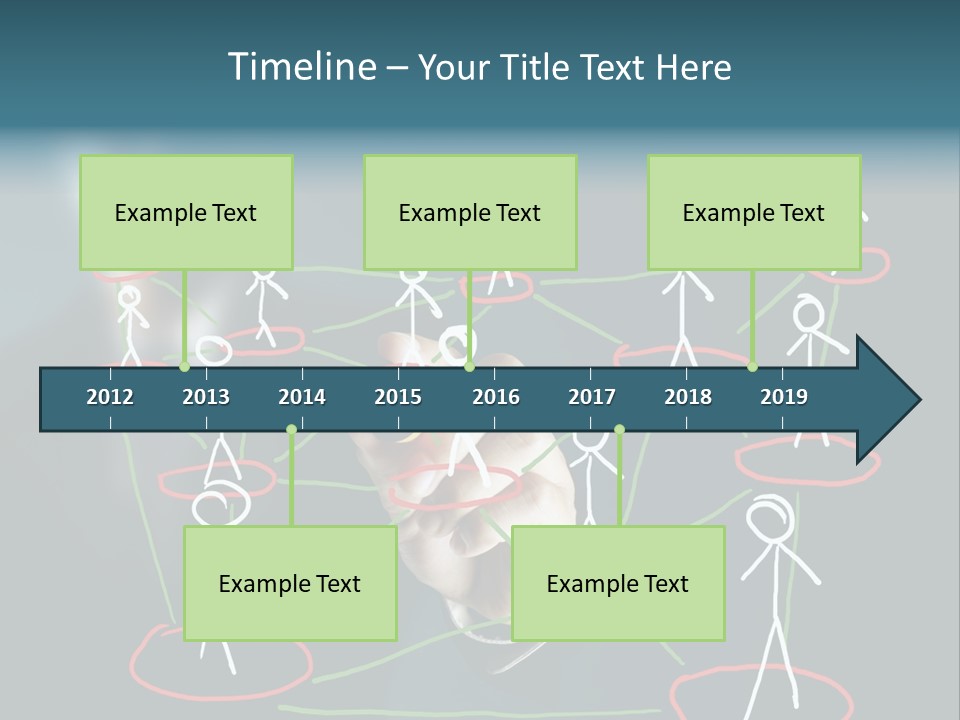 Connect Team Support PowerPoint Template