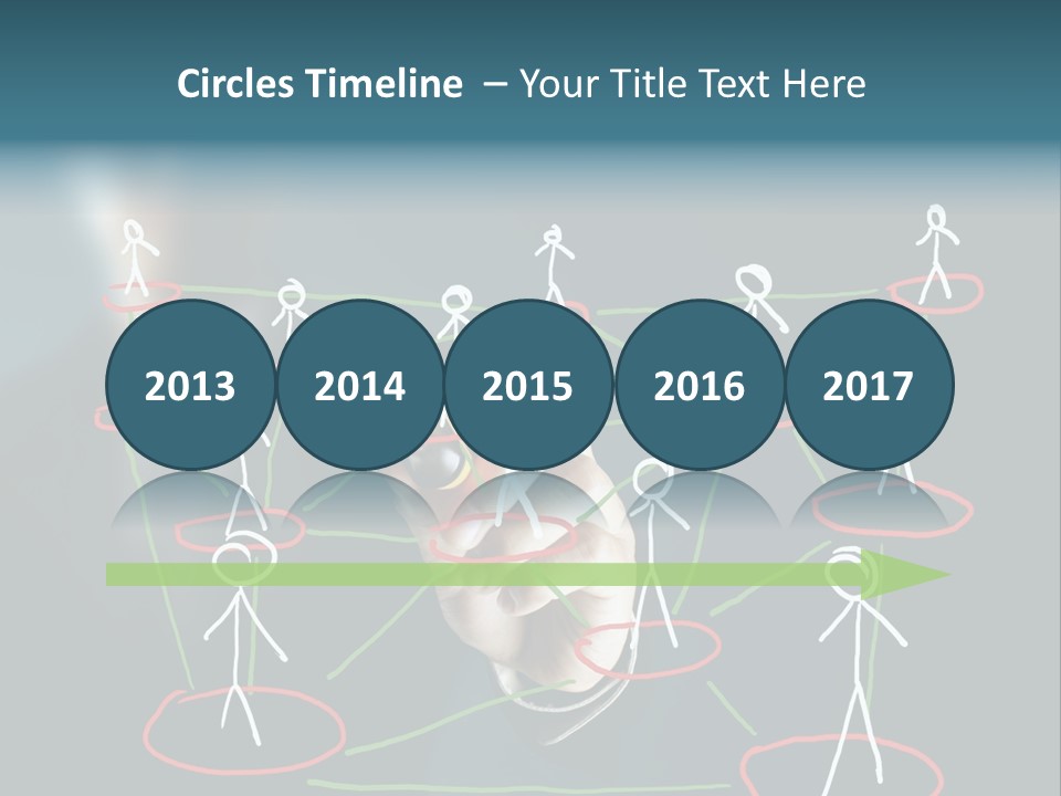 Connect Team Support PowerPoint Template