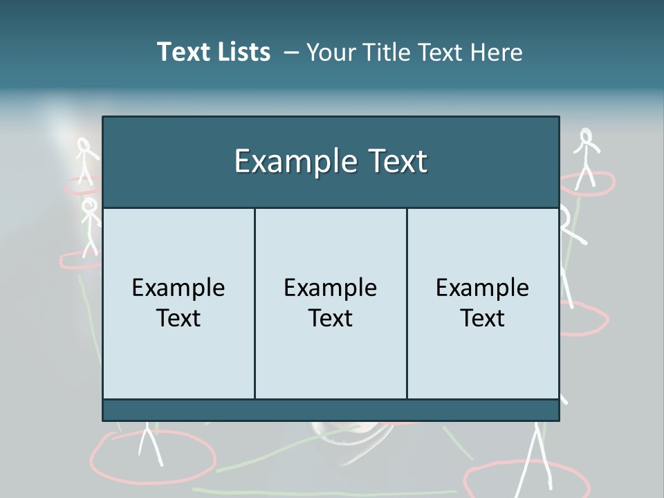 Connect Team Support PowerPoint Template