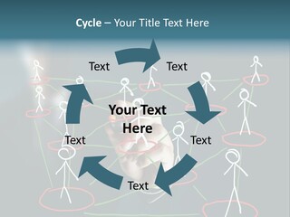 Connect Team Support PowerPoint Template