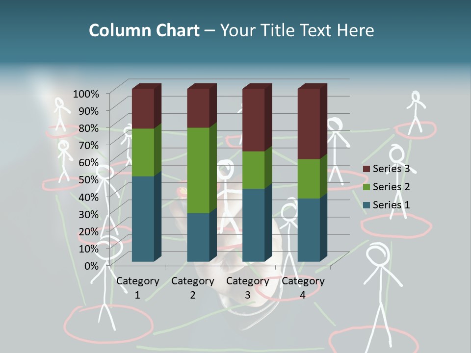 Connect Team Support PowerPoint Template