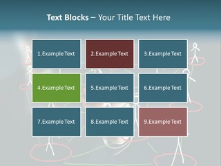 Connect Team Support PowerPoint Template