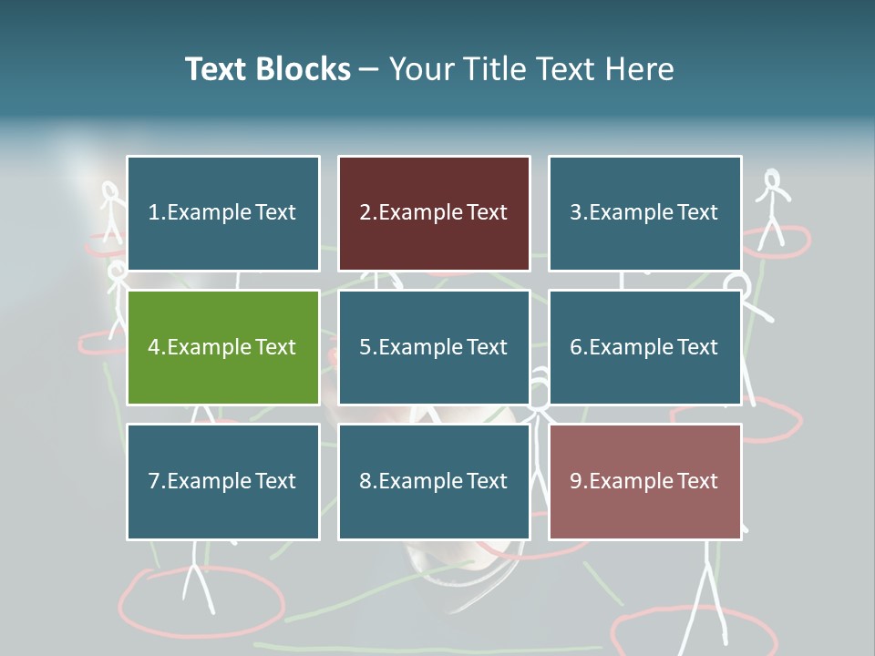 Connect Team Support PowerPoint Template