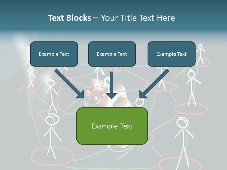 Connect Team Support PowerPoint Template