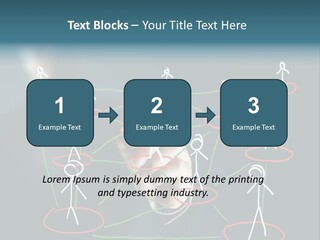 Connect Team Support PowerPoint Template