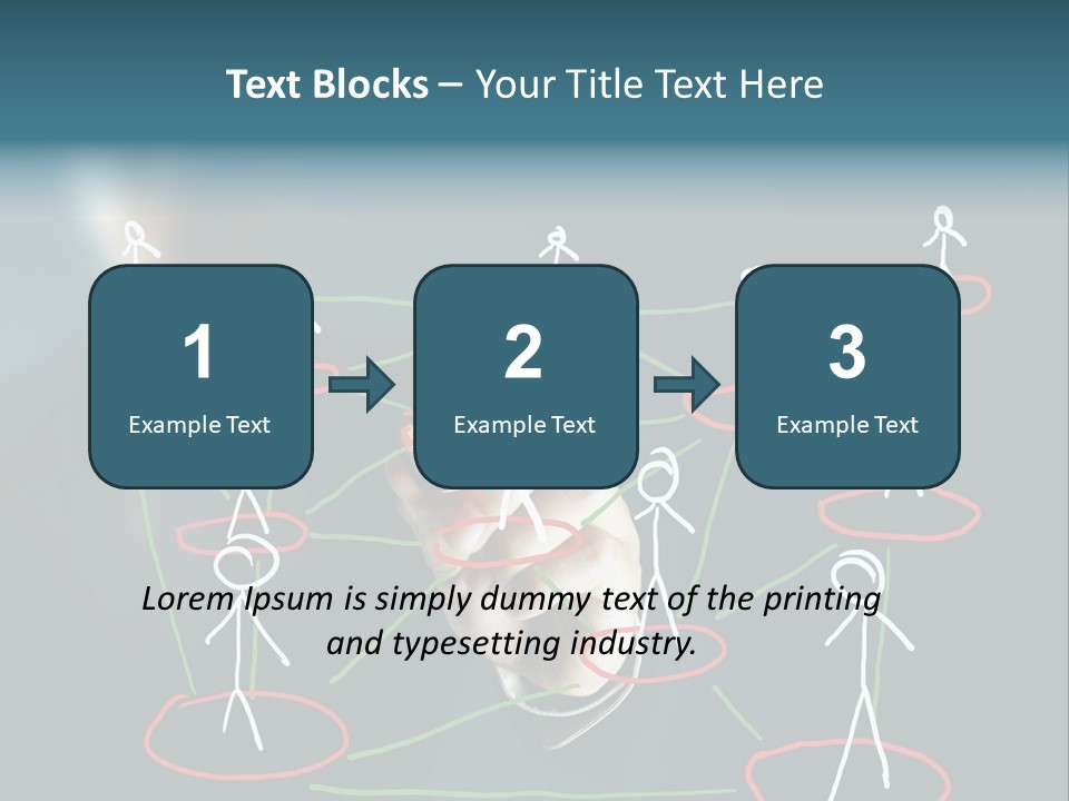 Connect Team Support PowerPoint Template