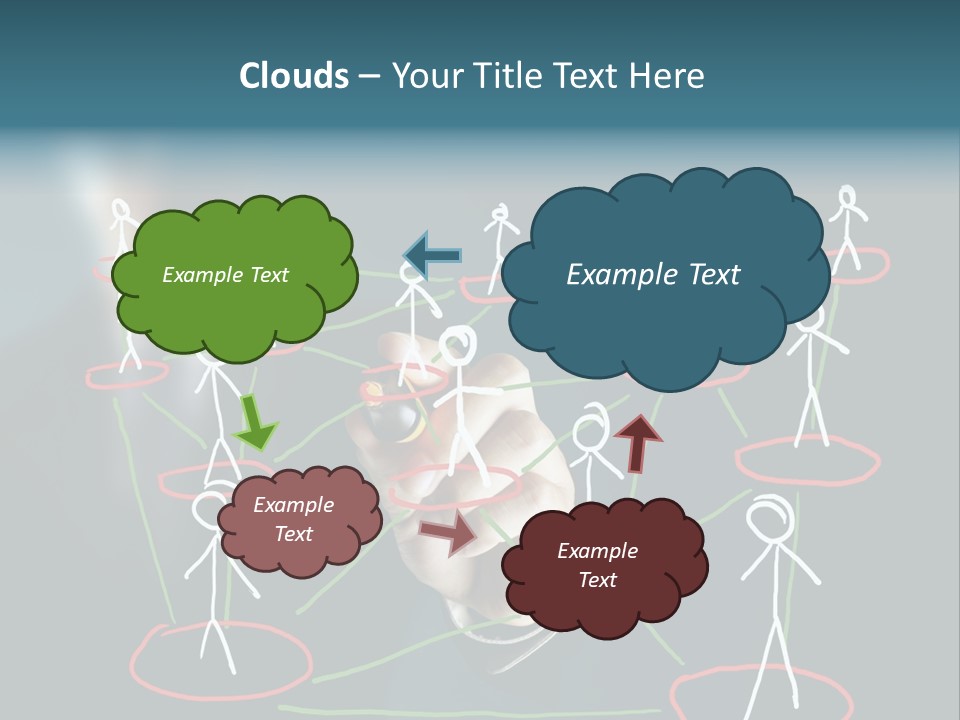 Connect Team Support PowerPoint Template