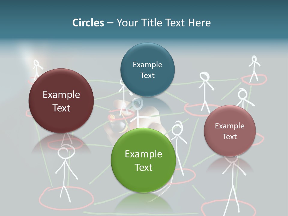 Connect Team Support PowerPoint Template