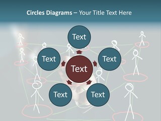 Connect Team Support PowerPoint Template