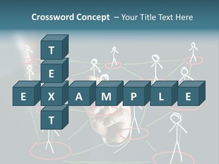 Connect Team Support PowerPoint Template