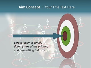 Connect Team Support PowerPoint Template
