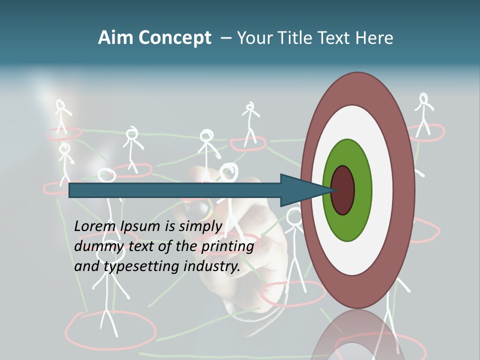 Connect Team Support PowerPoint Template