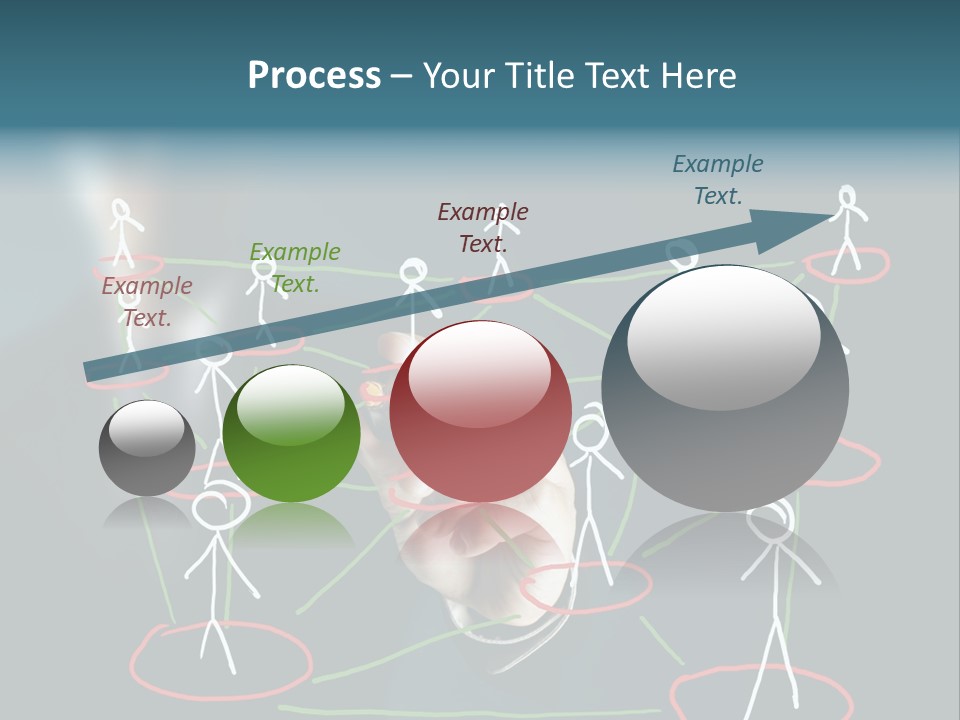 Connect Team Support PowerPoint Template