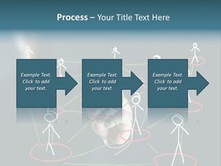 Connect Team Support PowerPoint Template