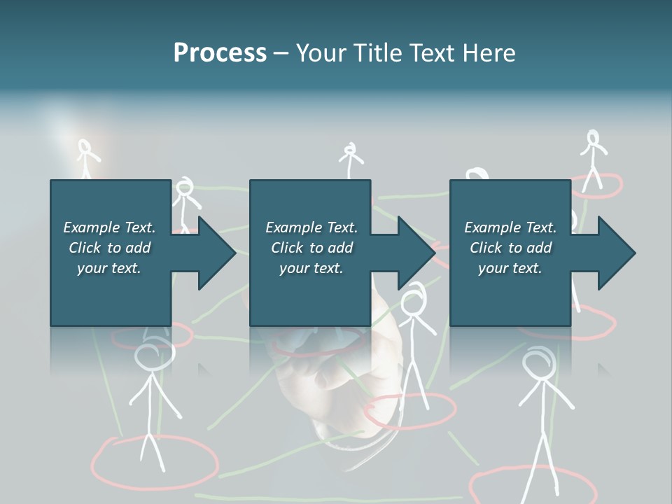 Connect Team Support PowerPoint Template