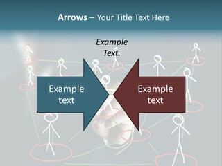 Connect Team Support PowerPoint Template